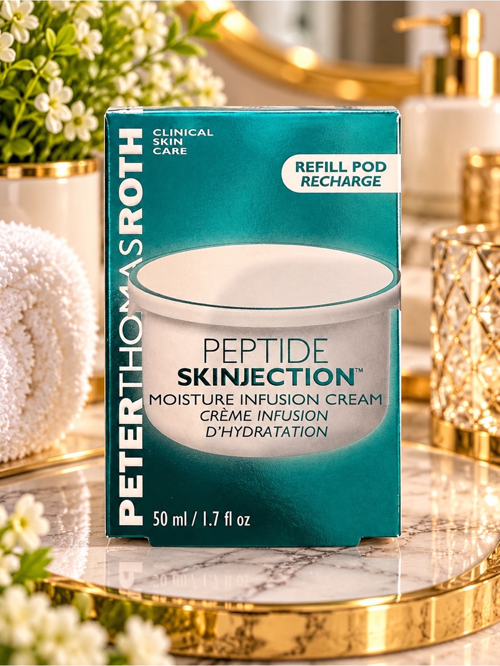 Peter Thomas Roth Peptide Skinjection Moisture Infusion Cream – Refill Pod Only